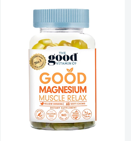 The Good Vitamin Co Adult Good Magnesium Muscle Relax 成人镁软糖 60粒【保质期2028/09】